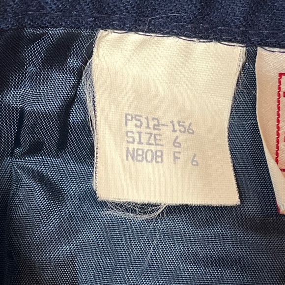 Pendleton plain BLUE WOOL midi SKIRT women’s SIZE 6 petite Back Slit office work - Picture 3 of 12